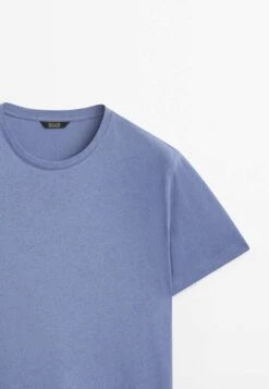 Massimo Dutti Short Sleeve - Basic T-Shirt - Dark Blue 17 Massimo Dutti Short Sleeve - Basic T-Shirt - Dark Blue -Massimo Dutti Shop 1ccdc49f686f42b589324533d798e6b6