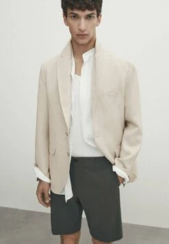 Massimo Dutti Bermuda With Dyed Thread - Shorts - Green -Massimo Dutti Shop 1ccf71f0207147019d99a20500426c3a