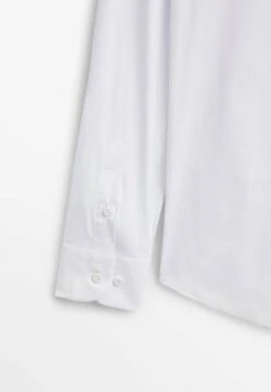 Massimo Dutti Studio Stretchy - Formal Shirt - White -Massimo Dutti Shop 1cec93ccb01e43aab90881506ee254bd