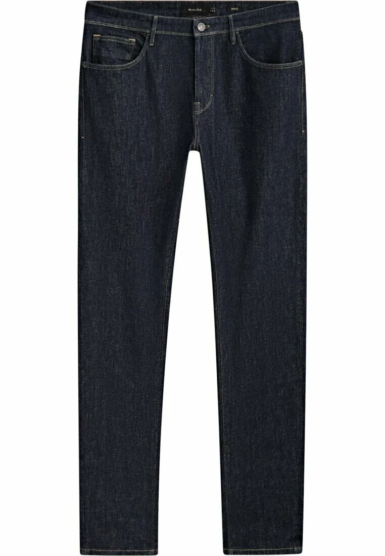 Massimo Dutti Tapered Fit Rinse Wash - Slim Fit Jeans - Blue 8 Massimo Dutti Tapered Fit Rinse Wash - Slim Fit Jeans - Blue - Image 6