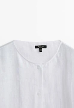 Massimo Dutti With Wide Sleeves - Blouse - White -Massimo Dutti Shop 1d5596ce3f914c27aad1848e96420584
