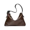 Massimo Dutti SMALL NAPPA FINISH - Handbag - Dark Brown -Massimo Dutti Shop 1da9e21d0d164be88f56dc29bc54c2ba