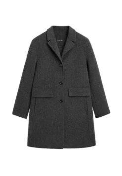 Massimo Dutti BLEND MID-LENGTH - Classic Coat - Grey -Massimo Dutti Shop 1db79e264d714ffba92c799ce37e129b