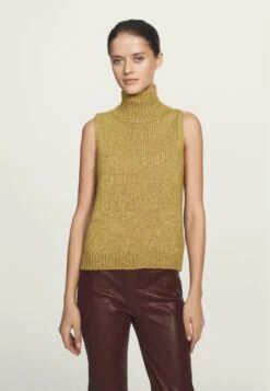 Massimo Dutti TURTLENECK - Jumper - Green