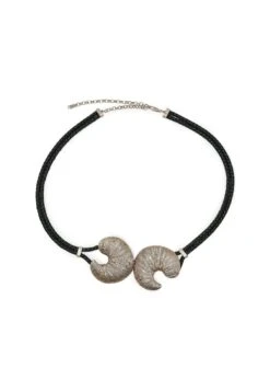 Massimo Dutti WITH FOSSIL BUCKLE - Bracelet - Rose Gold-coloured