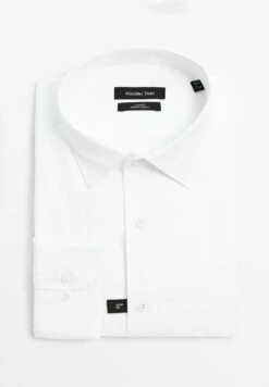 Massimo Dutti SLIM FIT OXFORD COLLAR - Formal Shirt - White -Massimo Dutti Shop 1e19e1fa912f4c3b96f3c8dfe14d8afb