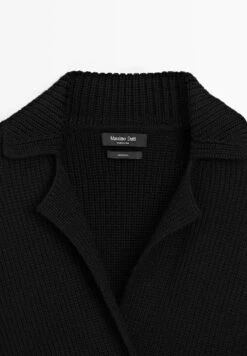 Massimo Dutti DOUBLE-BREASTED - Cardigan - Black -Massimo Dutti Shop 1e244751e9a64814878068b671553e72