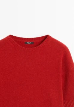 Massimo Dutti CREW NECK - Basic T-shirt - Red -Massimo Dutti Shop 1e4201f832304998af05cad32485085b