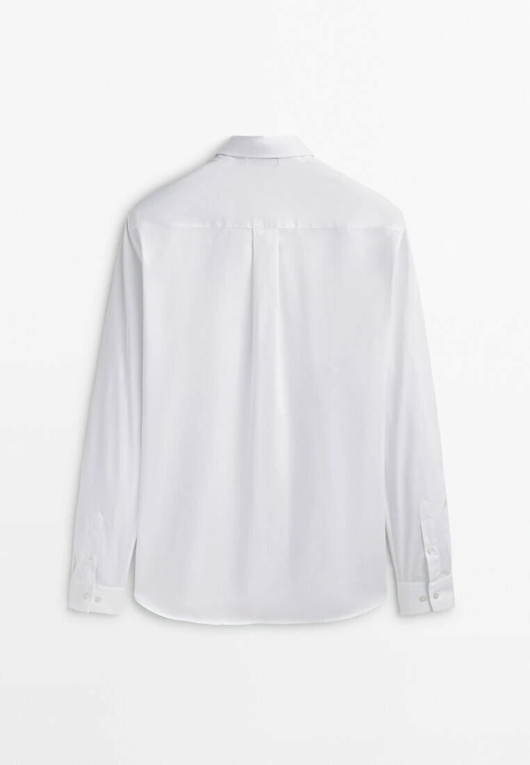 Massimo Dutti Studio-Fit - Shirt - White 6 Massimo Dutti Studio-Fit - Shirt - White - Image 4