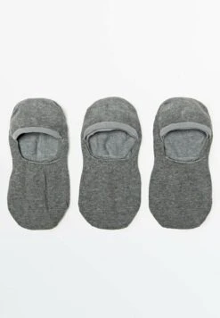 Massimo Dutti 3 Pack - Trainer Socks - Dark Grey -Massimo Dutti Shop 1e93beee0b2049b1823f3d15ea5c3822