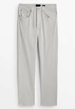 Massimo Dutti Poplin- Straight Leg Jeans - Light Grey 21 Massimo Dutti Poplin- Straight Leg Jeans - Light Grey -Massimo Dutti Shop 1eb3d4ecd8c643c1b1efb3a0e4eeedd5