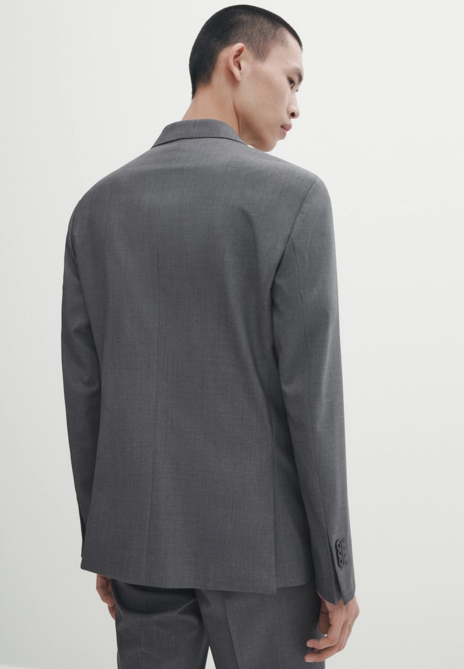 Massimo Dutti Fil-À-Fil - Blazer Jacket 5 Massimo Dutti Fil-À-Fil - Blazer Jacket - Image 3