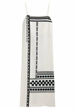 Massimo Dutti Strappy Midi With Latticework Detail - Day Dress - White -Massimo Dutti Shop 1f00b4cae2ca4f989661e0fd77e9f3a9