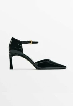 Massimo Dutti Patent- Classic Heels - Black -Massimo Dutti Shop 1f578737dd354e2383b85008266ee9b8