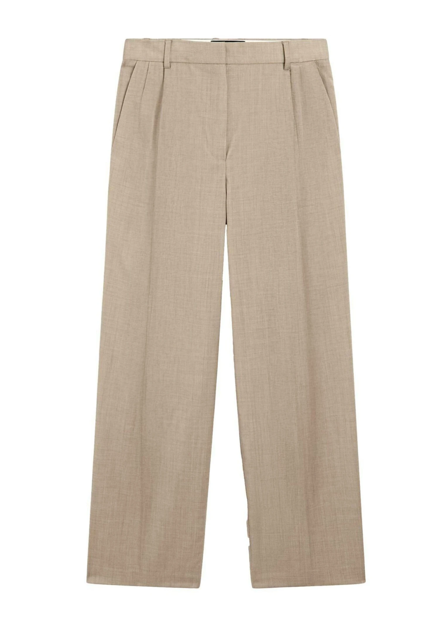 Massimo Dutti DARTED - Trousers - BEIGE 7 Massimo Dutti DARTED - Trousers - BEIGE - Image 5