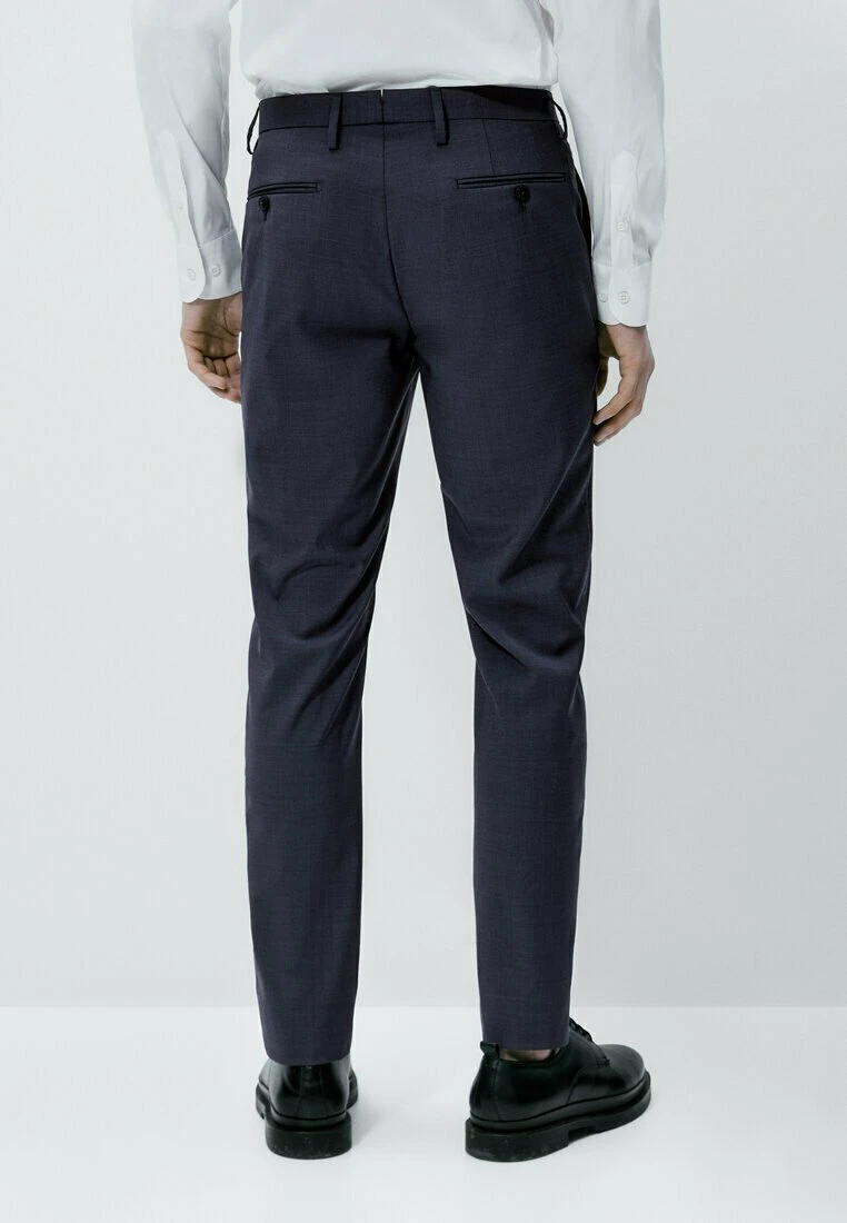 Massimo Dutti Fil À - Chinos - Blue 5 Massimo Dutti Fil À - Chinos - Blue - Image 3