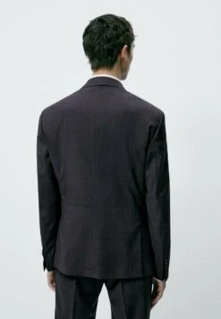 Massimo Dutti Check Super - Suit Jacket - Grey -Massimo Dutti Shop 1f904357233c41d4ace360bda5d3a559