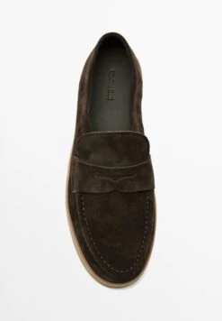 Massimo Dutti PENNY - Slip-ons - Dark Brown -Massimo Dutti Shop 1fb03d2ed8fc417c9927480ba2263881