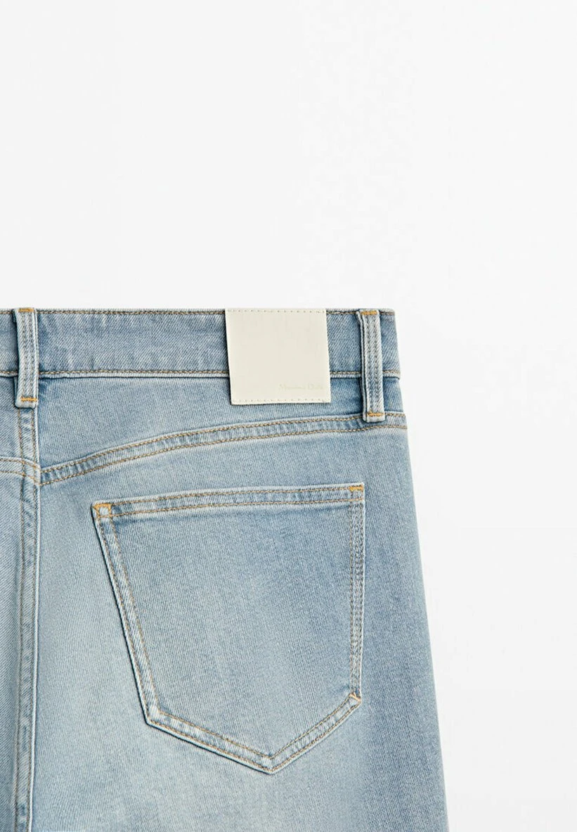 Massimo Dutti Cropped-Fit- Slim Fit Jeans - Blue/Grey 10 Massimo Dutti Cropped-Fit- Slim Fit Jeans - Blue/Grey - Image 8