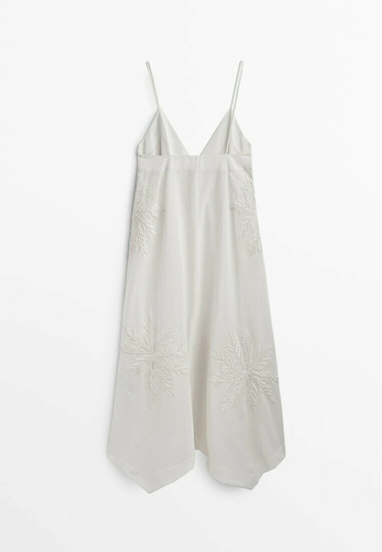 Massimo Dutti StrappyWith Embroidery - Day Dress 9 Massimo Dutti StrappyWith Embroidery - Day Dress - Image 7