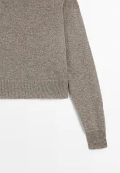 Massimo Dutti SHORT KNIT SWEATER - Jumper - Light Brown 20 Massimo Dutti SHORT KNIT SWEATER - Jumper - Light Brown -Massimo Dutti Shop 201f59d190ce4f3289050a9933ace86b