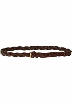 Massimo Dutti Braided Belt - Brown