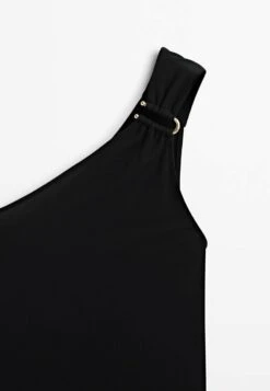 Massimo Dutti AsymmetricWith Piece Detail- Top - Black 12 Massimo Dutti AsymmetricWith Piece Detail- Top - Black -Massimo Dutti Shop 2092005195434a6fae3d83f2aade1b1c