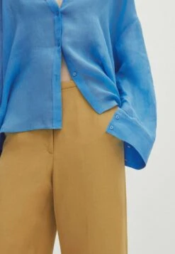 Massimo Dutti With Turn-Up Hems - Trousers - Camel -Massimo Dutti Shop 20e157df1b4a42c7bc738d18e71b7b14