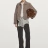 Massimo Dutti SHORT WATER-REPELLENT PUFFER - Light Jacket - Mottled Brown -Massimo Dutti Shop 2105beb3275e4f90b7b14de292151e9e