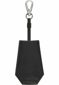 Massimo Dutti With Embossed Detail - Keyring - Black