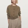 Massimo Dutti BUTTONED LONG SLEEVE WITH CREW NECK - Cardigan - Brown 2 Massimo Dutti BUTTONED LONG SLEEVE WITH CREW NECK - Cardigan - Brown -Massimo Dutti Shop 2174246a20c3472aaa09e770a688319e