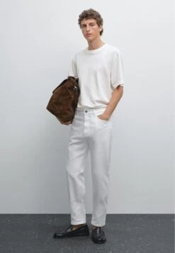 Massimo Dutti SLIM FIT - Slim Fit Jeans - White -Massimo Dutti Shop 2193e4d775f048dca5da3e2982c6ad0e