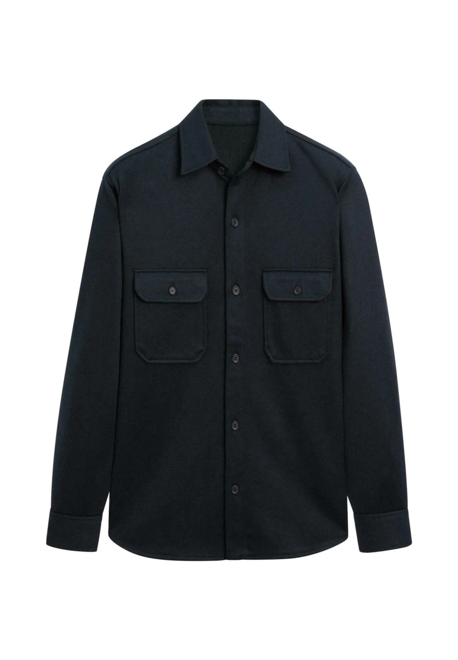 Massimo Dutti WITH CHEST POCKETS - Summer Jacket - Dark Blue 7 Massimo Dutti WITH CHEST POCKETS - Summer Jacket - Dark Blue - Image 5