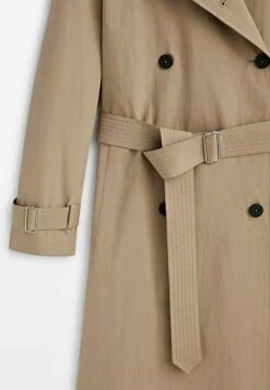 Massimo Dutti Technical With Belt - Trenchcoat - Beige -Massimo Dutti Shop 22901b0306e540189614eb4539cb7341