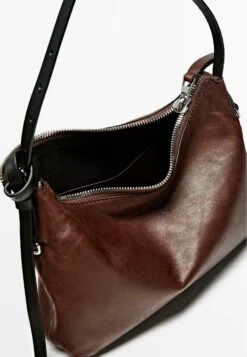 Massimo Dutti SMALL NAPPA FINISH - Handbag - Brown -Massimo Dutti Shop 229352a0101543deb24ec79fac095a54