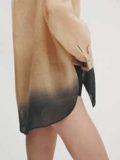 Massimo Dutti Ombré - Blouse - Mottled Beige -Massimo Dutti Shop 2298eaf224a84b5386189e6afe2f235a