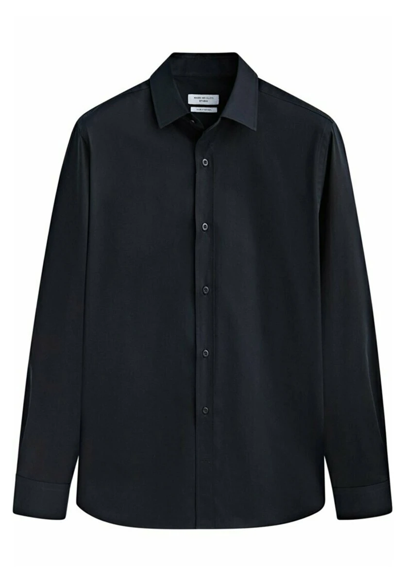 Massimo Dutti Studio-Fit - Shirt - Blue/Black Denim 8 Massimo Dutti Studio-Fit - Shirt - Blue/Black Denim - Image 6