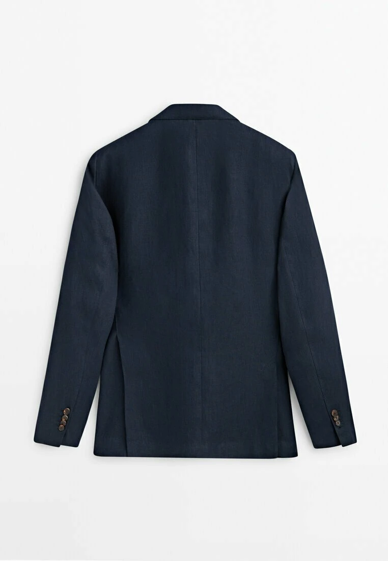 Massimo Dutti Blazer Jacket - Blue Denim 13 Massimo Dutti Blazer Jacket - Blue Denim - Image 11
