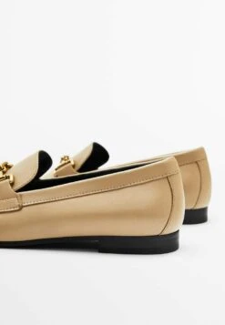 Massimo Dutti With Metal Buckle- Slip-Ons - Camel -Massimo Dutti Shop 236957bdaf324634b3d1f72f0011c631