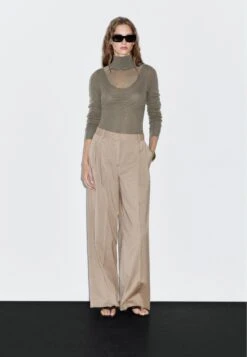 Massimo Dutti DARTED - Trousers - BEIGE 12 Massimo Dutti DARTED - Trousers - BEIGE -Massimo Dutti Shop 23824ac92512404a88b286fdd63ae7a4