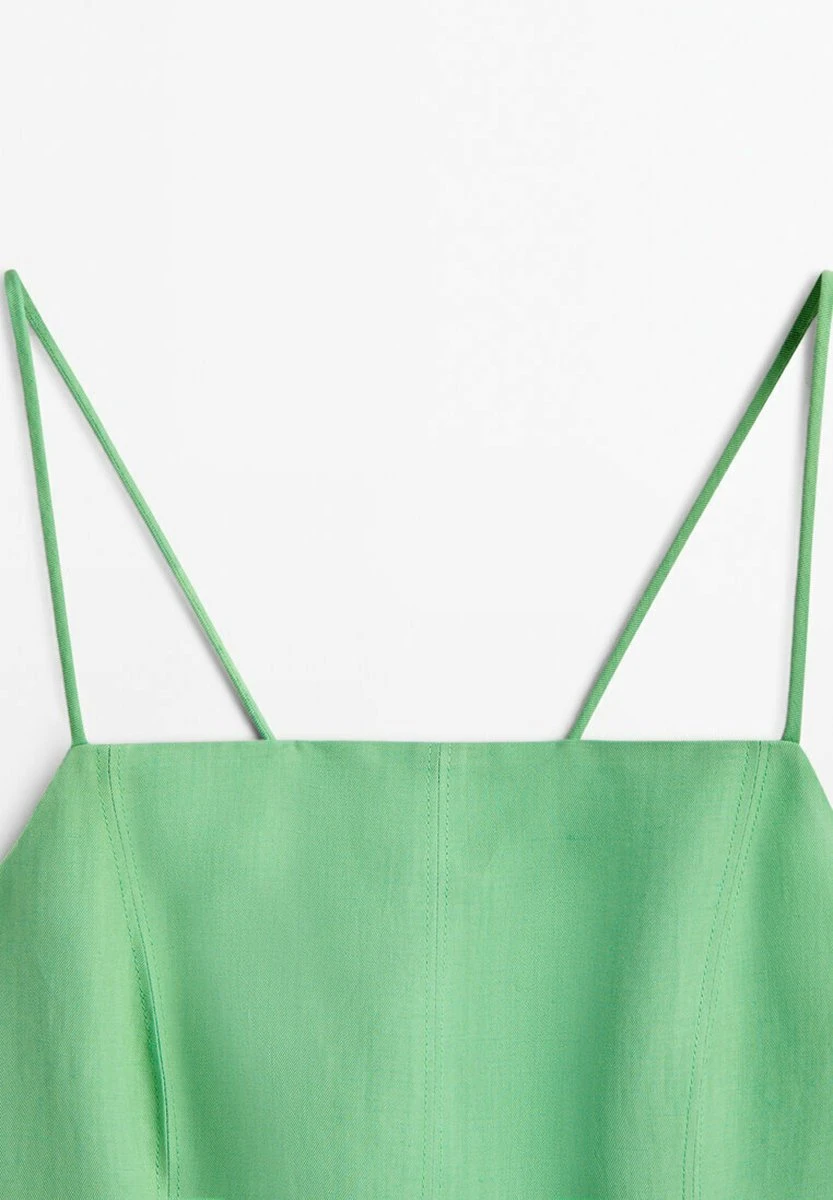 Massimo Dutti Strappy Midi With Seam Detail - Day Dress 9 Massimo Dutti Strappy Midi With Seam Detail - Day Dress - Image 7