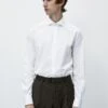 Massimo Dutti Easy Iron Fit- Shirt - White 2 Massimo Dutti Easy Iron Fit- Shirt - White -Massimo Dutti Shop 23a6bdd823514c678317ce9bdc9dcc52