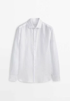 Massimo Dutti Regular Fit Textured Oxford - Formal Shirt - White 13 Massimo Dutti Regular Fit Textured Oxford - Formal Shirt - White -Massimo Dutti Shop 242a89ecbfb043d0a3cee627778033c7