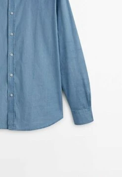 Massimo Dutti Fit Bleach Wash - Shirt - Blue 19 Massimo Dutti Fit Bleach Wash - Shirt - Blue -Massimo Dutti Shop 243d3b4d716f4deaa16631753a73e001
