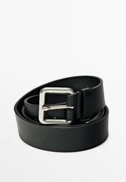Massimo Dutti WITH BUCKLE - Belt - Black -Massimo Dutti Shop 246c45af93d14d7ab18574a0ab2da1fd