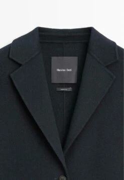 Massimo Dutti TWO-BUTTON BLEND - Winter Coat - Dark Blue -Massimo Dutti Shop 249630a1587c4ee599b2c9f3347f81e8