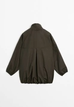 Massimo Dutti PUFFED DETAIL - Summer Jacket - Dark Brown -Massimo Dutti Shop 24a1db030549425a832f0a4416d7a5a7