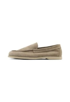 Massimo Dutti SOFT SPLIT - Slip-ons - Taupe -Massimo Dutti Shop 24f44128226c4640986d167e5994e53f