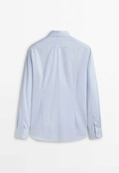 Massimo Dutti Easy Iron Textured- Formal Shirt - Light Blue 19 Massimo Dutti Easy Iron Textured- Formal Shirt - Light Blue -Massimo Dutti Shop 250239a65e3c4bc9bca00998162355a1