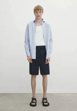 Massimo Dutti Shirt - Light Blue -Massimo Dutti Shop 2521db63b0ec40e3b78ea594add85d39